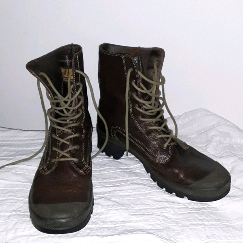 PALLADIUM LEATHER BOOTS